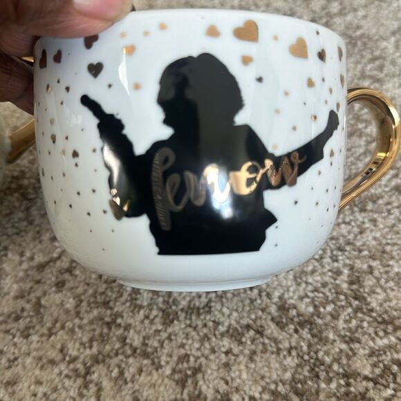 Star Wars Princess Leia and Han Solo Coffee Mug Set (2)-- 20 oz - Picture 5 of 6